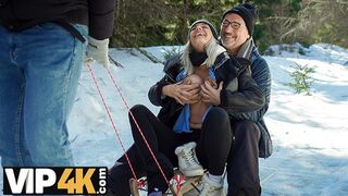 Lucette Nice's hete ongeluk tijdens het skiën