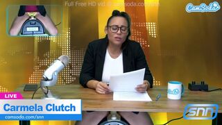Carmela Clutch Hot Latin Nieuws Masturberen Live