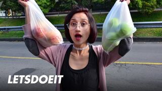 Mooie Latijnse milf luna casillo gebroken van non-stop poesjes boren