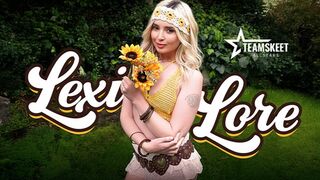April licht spel: Lexi Lore voorjaar kennismaking met heet neuken