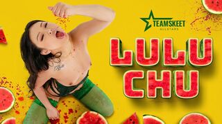 Aziatische prinses Lulu Chu houdt ervan om te worden voorzien van haar strakke kut