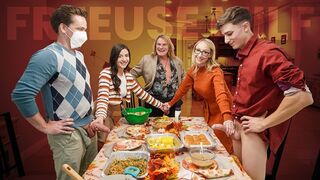 Tijdens Thanksgiving komt familie samen om ervan te genieten, en dit kerstseizoen wordt wild