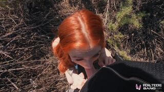 Sexy rode tiener madi Collins goten haar kut en neukt haar hard, grote pik