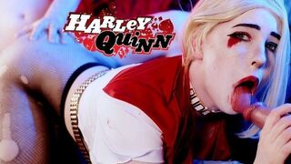 Grote lul in de Harley Quinn kostuum - Mollyredwolf verleiding