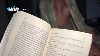 Mijn zus Mostoha verleidde me tijdens het lezen - heerlijke close-up wrijven van een grote-ass tiener
