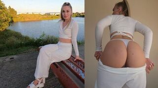Teenage dating app mirakel - blond hottie op eerste vergadering gaf in en gaf een goddelijke pijpbeurt
