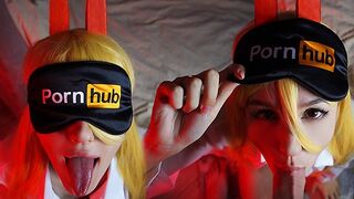 Proef spel met verslagen macht - ketting zag man avontuur sunako kirishiki