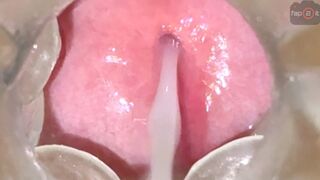 Hete binnenkant in flush kreunen en vloeken tot enorme orgasmes