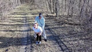 Wandelen met drone en vuile douche na