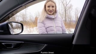 Als er geen geld is voor de taxi, betaal dan met poesje!