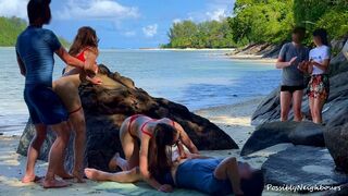 Paradijs avontuur - geneukt op een eenzaam strand