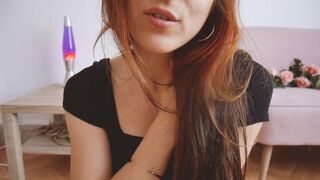 Asmr joi - je roodharige vriendin zorgt voor je na het werk