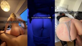 Tiener meisjes vuile seks in de snapchat selectie