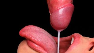 Dichtbij: Beste pijpbeurt van je leven, vullen van je mond, sletterige pik pijpen asmr