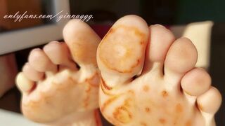 Vuile lava aanbidding en harige milf verlangens met ginnagg