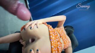 Hard anaal neuken met tiener die krijgt een smaak in pov