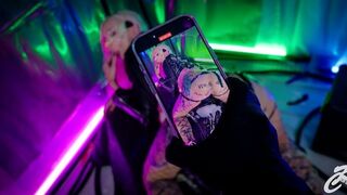 Eindeloze spritzing - gut en bukkake selectie in cyberpunk, heksen en hentai stijl