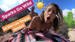 Wandelen en wild neuken in het openbaar in de buurt van las vegas