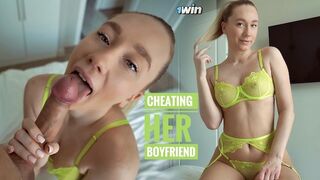 Groot-ass meisje bedriegen haar vriendje met haar college partner - lil elle