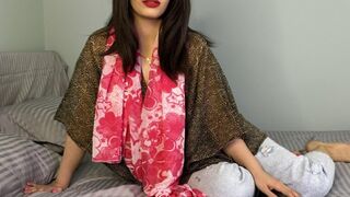 Hot Arab milf hard-neukte zijn grote kont