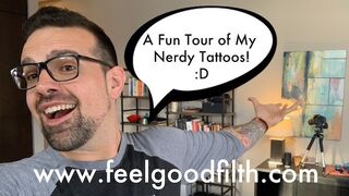 Tattoo meisje toont hete patronen, volledige arm tatoeages!