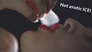 Marval - ruwweg erotische video lichaamsdelen close up en ijs kubus games