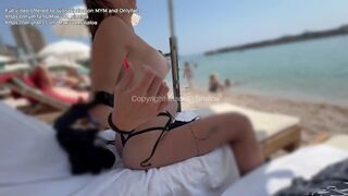 Monaco vlog: Flash op het strand en neuken in openbare douche