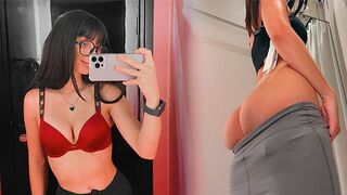 Op een dag met Mayalis: lingerie keuze, yoga en neuken van een ventilator