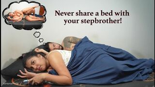 Deel nooit je bed met je stiefbroer, want dit kan gebeuren!