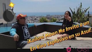 Kailani Moon nodigt me uit voor een live show om te exploderen op zijn enige fans!