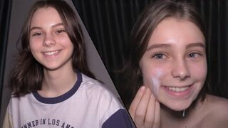18-jarige tiener die dienst doet als een bescheiden spermazak