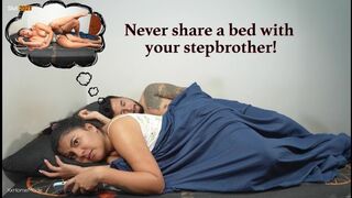 Het was geen goed idee om mijn bed te delen met mijn stiefbroer!