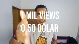Thin kerel krijgt haar te neuken voor geld voor de camera