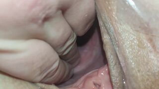 Groot poesje met diepe penetratie