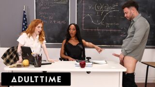 Volwassen tijd presenteert: Hot Teacher en kleine student Hot Relation
