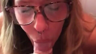 Franse vrouw met bril