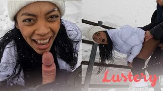 Sofi Vega sneeuw neuken in de sneeuw - hete Latijnse Geslacht