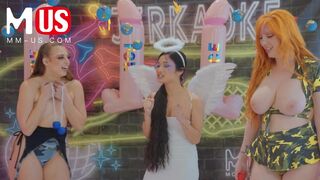 Lauren Phillips en Gia Derza eten en neuken elkaar