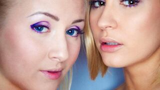 Blond Lesbiennes Hot Sucking Feest