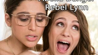 Abella Danger valt als aas in het web van een nep lesbische actrice