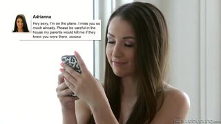 Petra Fox en Lola Foxx het hete tiener lesbisch spel